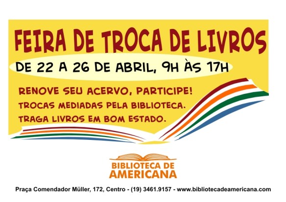 Cartaz Feira - 2013 - Abril