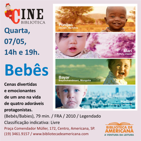 Cine Biblioteca - Bebês